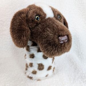 Daphne's German Shorthair Pointer Golf Driver Headcover Dog Brown White